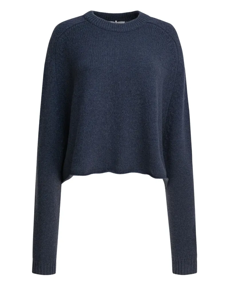Lisa Yang Kaschmirpullover mit Rundhalsausschnitt - Blau Blau