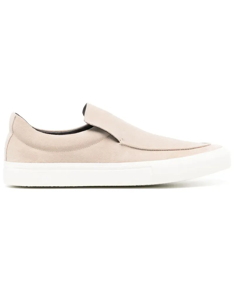 James Perse Sneakers aus Wildleder - Nude Nude