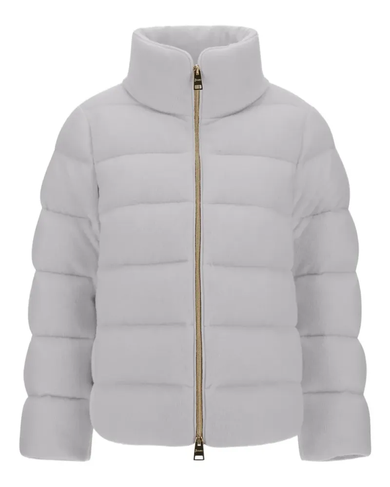 Herno Gesteppte Jacke mit Stehkragen - Grau Grau