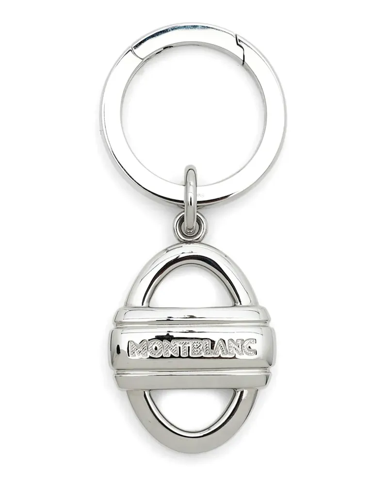 Montblanc Schlüsselanhänger mit Logo - Silber Silber