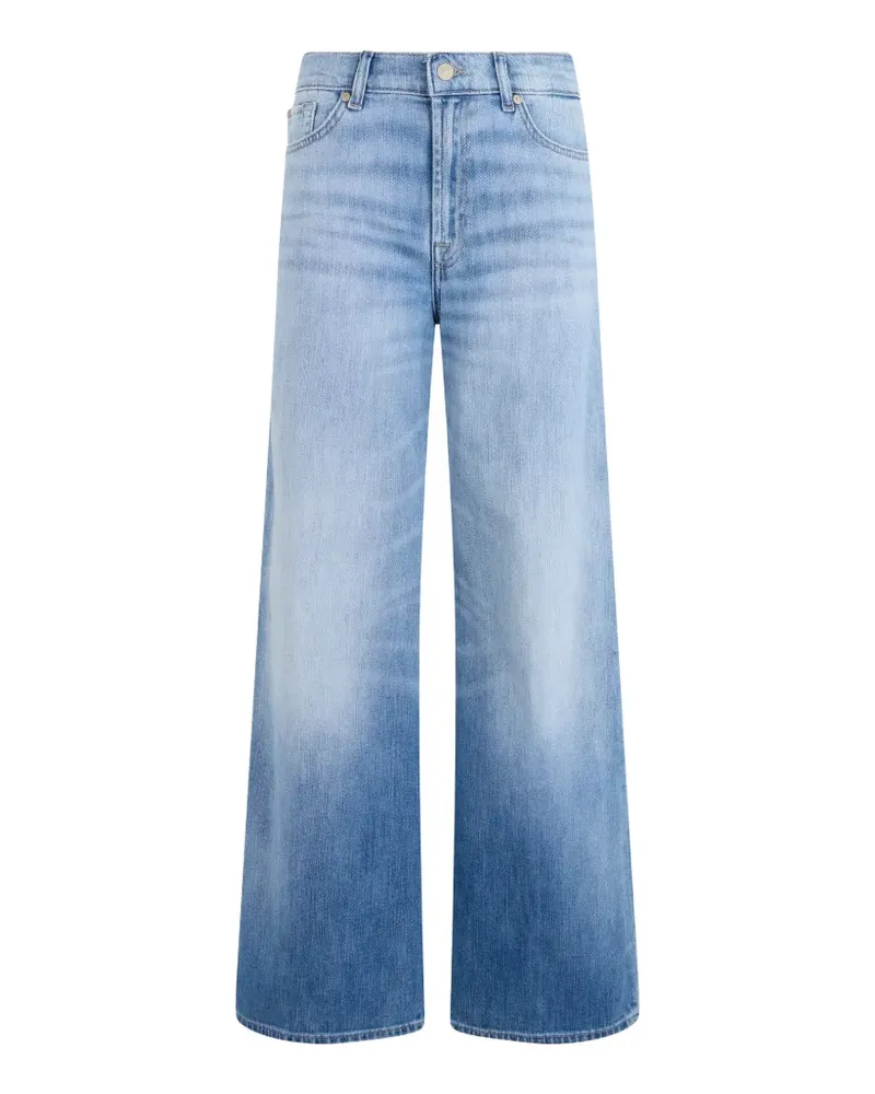 7 for all mankind Jeans mit weitem Bein - Blau Blau