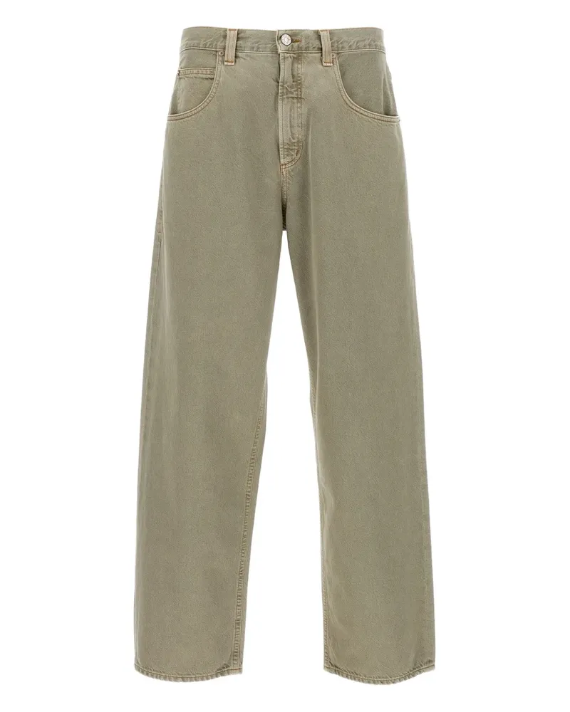 AGOLDE Ausgeblichene Five-Pocket-Jeans - Grün Grün