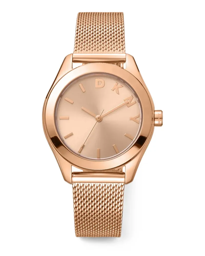 DKNY Everyday mesh-strap 34mm watch - Rosa Rosa