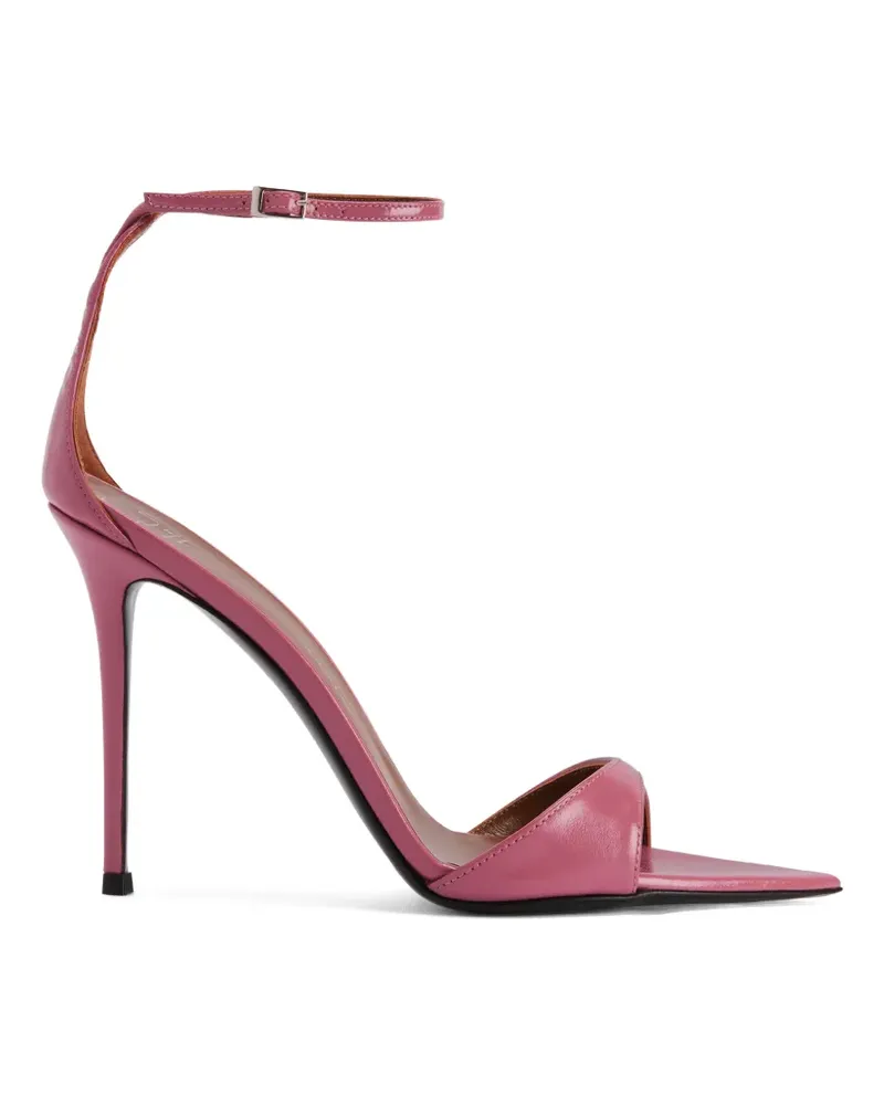 Giuseppe Zanotti Stiletto-Sandalen mit spitzer Kappe - Rosa Rosa