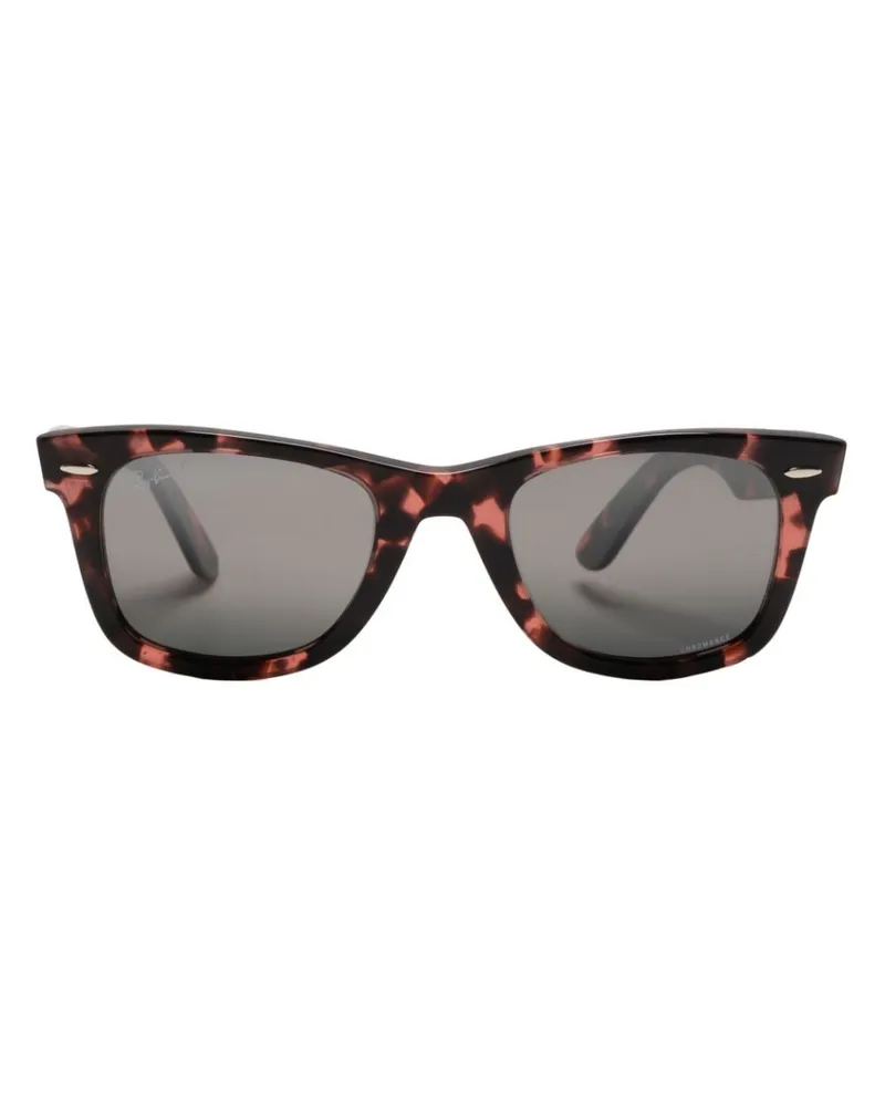Ray Ban Original Wayfarer Chromance Sonnenbrille - Rosa Rosa