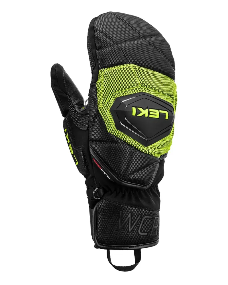 Leki Handschuhe mit Logo-Print - Schwarz Schwarz