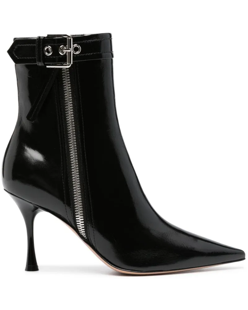 Gianvito Rossi Klassische Stiefeletten 95mm - Schwarz Schwarz