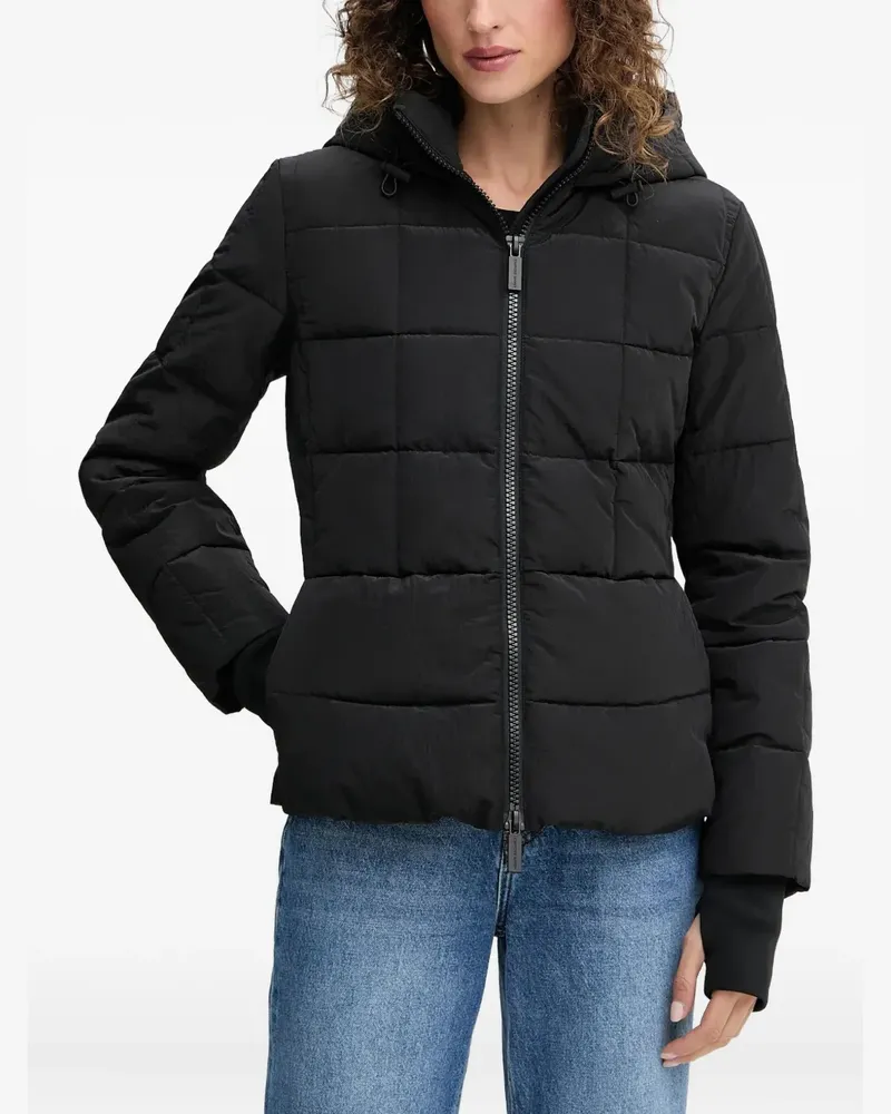 Armani Exchange padded hooded jacket - Schwarz Schwarz