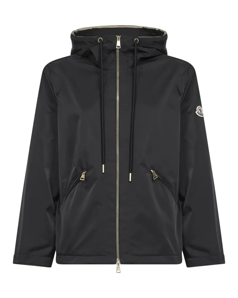 Moncler Cassiopea drawstring hooded coat - Schwarz Schwarz