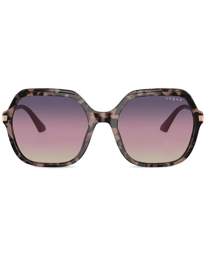 Vogue Sonnenbrille mit eckigem Gestell - Rosa Rosa