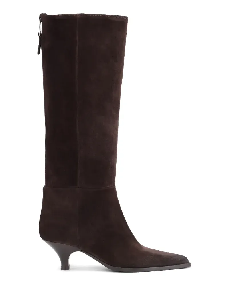 NOTABENE Yara Stiefel aus Wildleder - Braun Braun