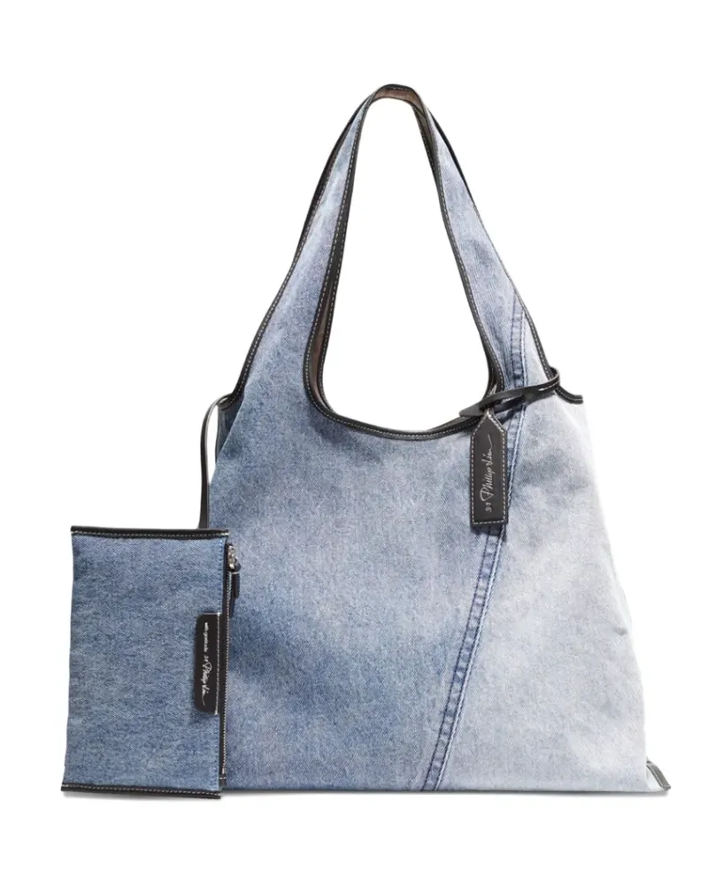 3.1 phillip lim Market denim tote bag - Blau Blau