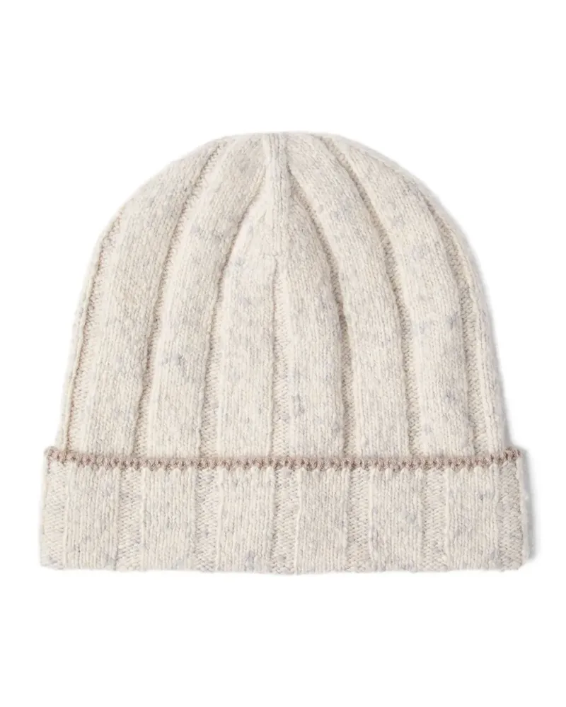 Brunello Cucinelli Beanie aus Kaschmir - Nude Nude