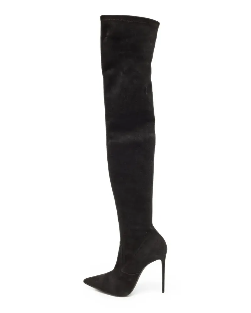 Le Silla Eva Overknee-Stiefel - Schwarz Schwarz