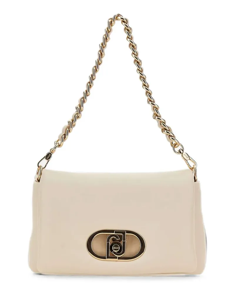 Liu Jo medium Lapuffy shoulder bag - Nude Nude