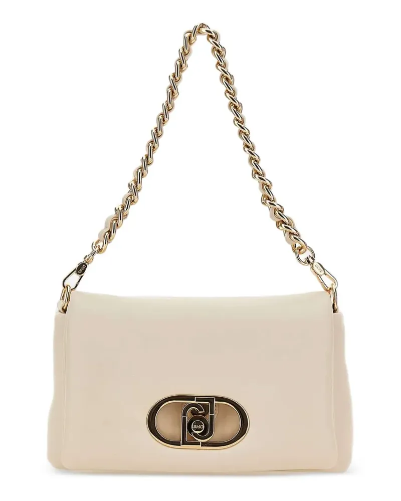 Liu Jo Mittelgroße Lapuffy Schultertasche - Nude Nude