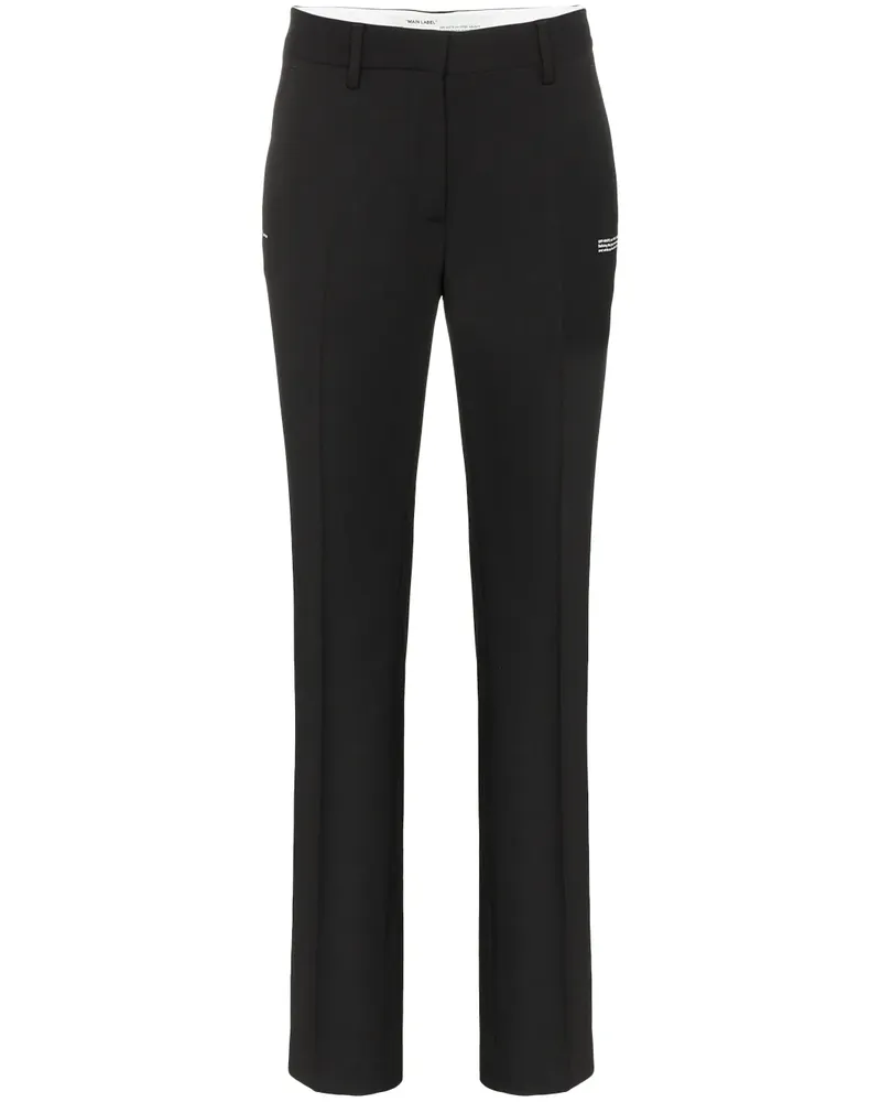 OFF-WHITE Klassische Taillenhose - Schwarz Schwarz