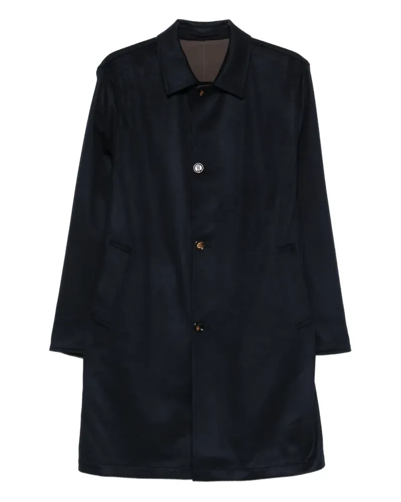 KIRED Mantel mit Knopfverschluss - Blau Blau