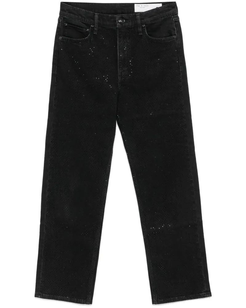 Rag & Bone Harlow Jeans - Schwarz Schwarz
