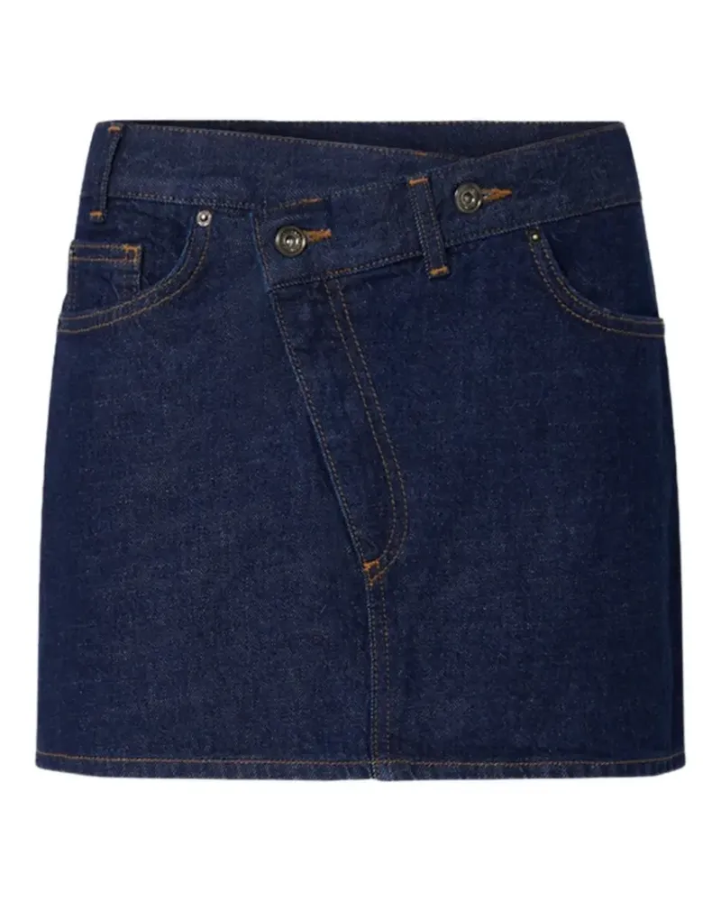 Liu Jo Asymmetrischer Jeans-Minirock - Blau Blau
