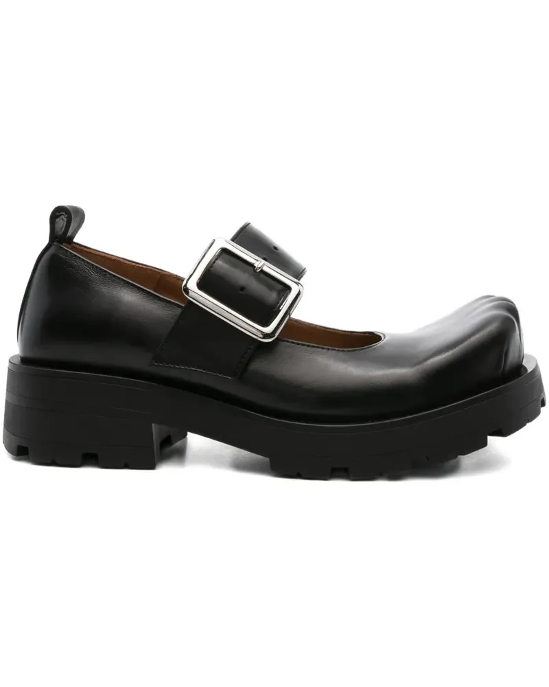 Charles Jeffrey Loverboy Moggies Pumps mit eckiger Kappe 40mm - Schwarz Schwarz