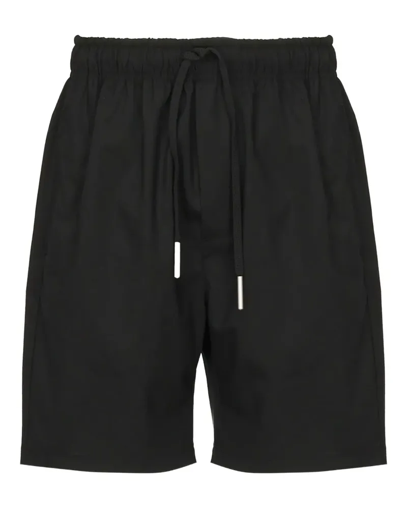 Giuliano Galiano Joggingshorts mit elastischem Bund - Schwarz Schwarz