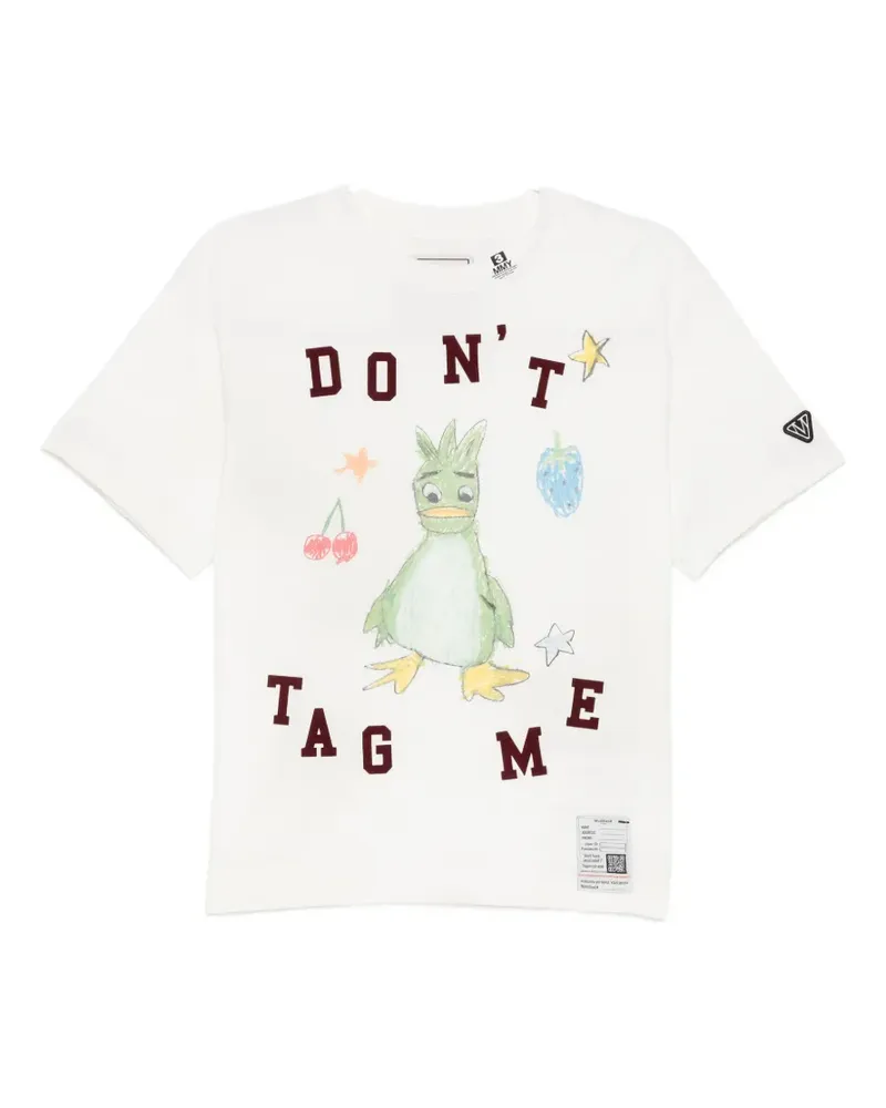 MIHARAYASUHIRO T-Shirt mit grafischem Print - Weiß Weiß