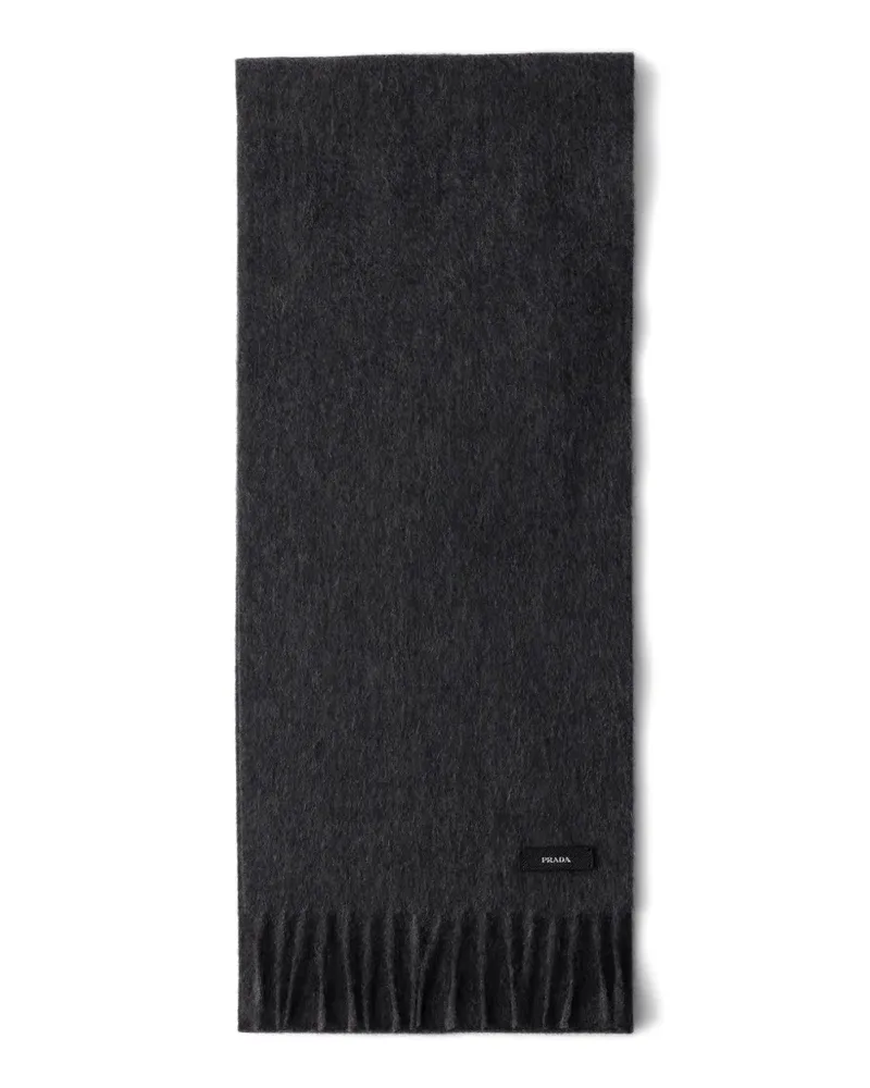 Prada solid cashmere scarf - Grau Grau