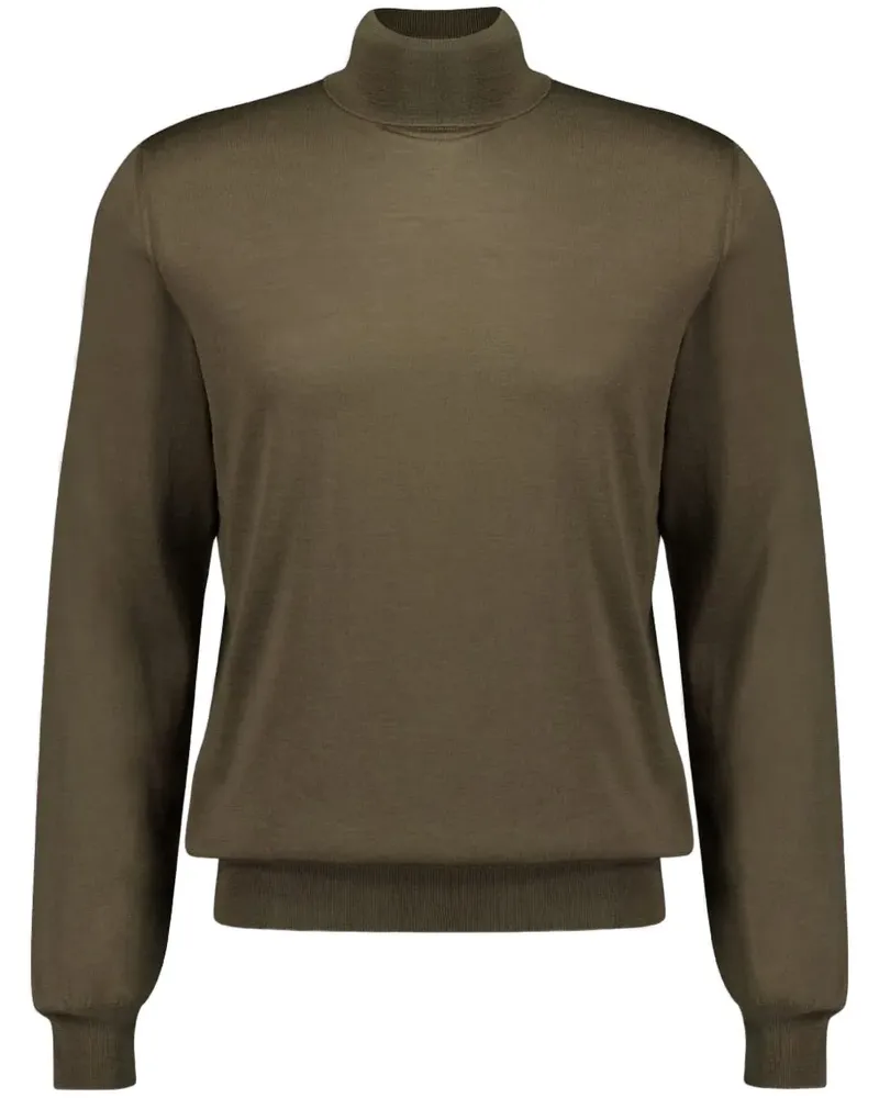 Boglioli Klassischer Pullover - Grün Grün