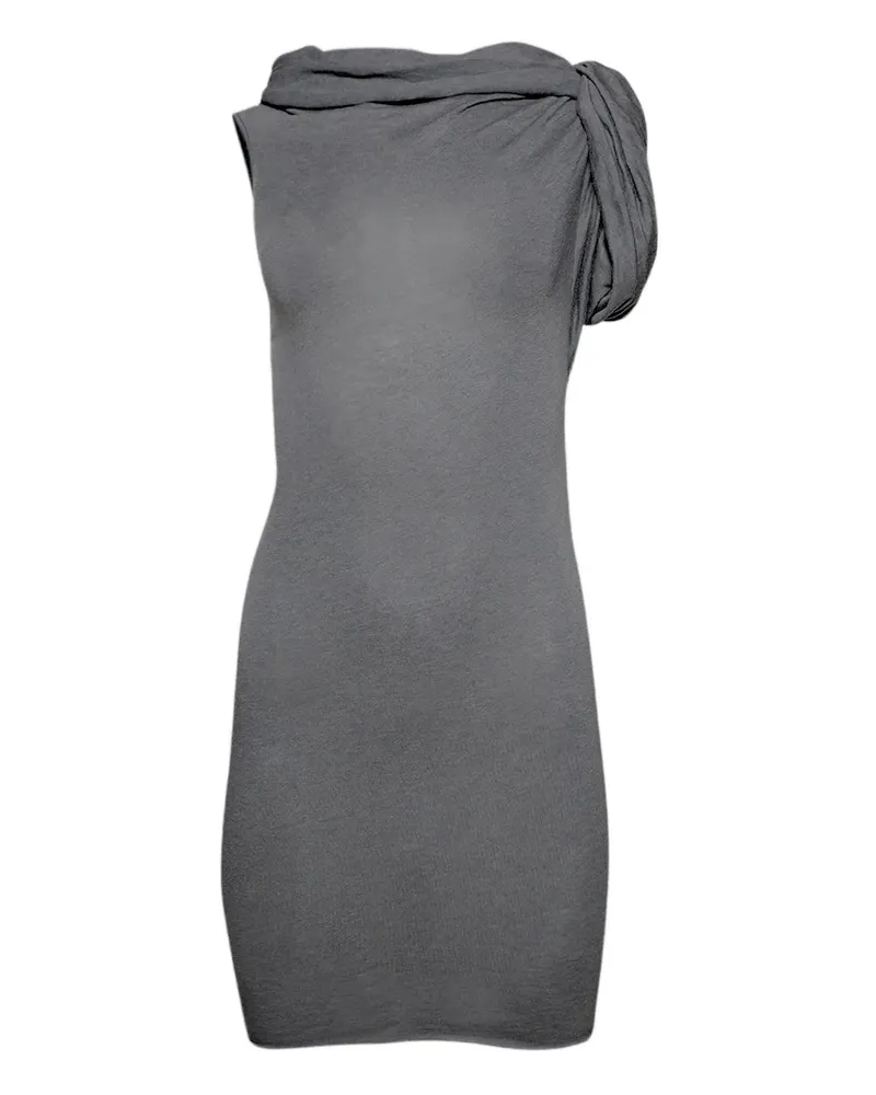 Rick Owens Drapiertes Oberteil - Grau Grau