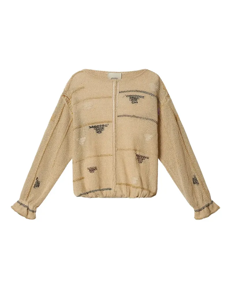 Isabel Marant Elyron Sweatshirt - Nude Nude