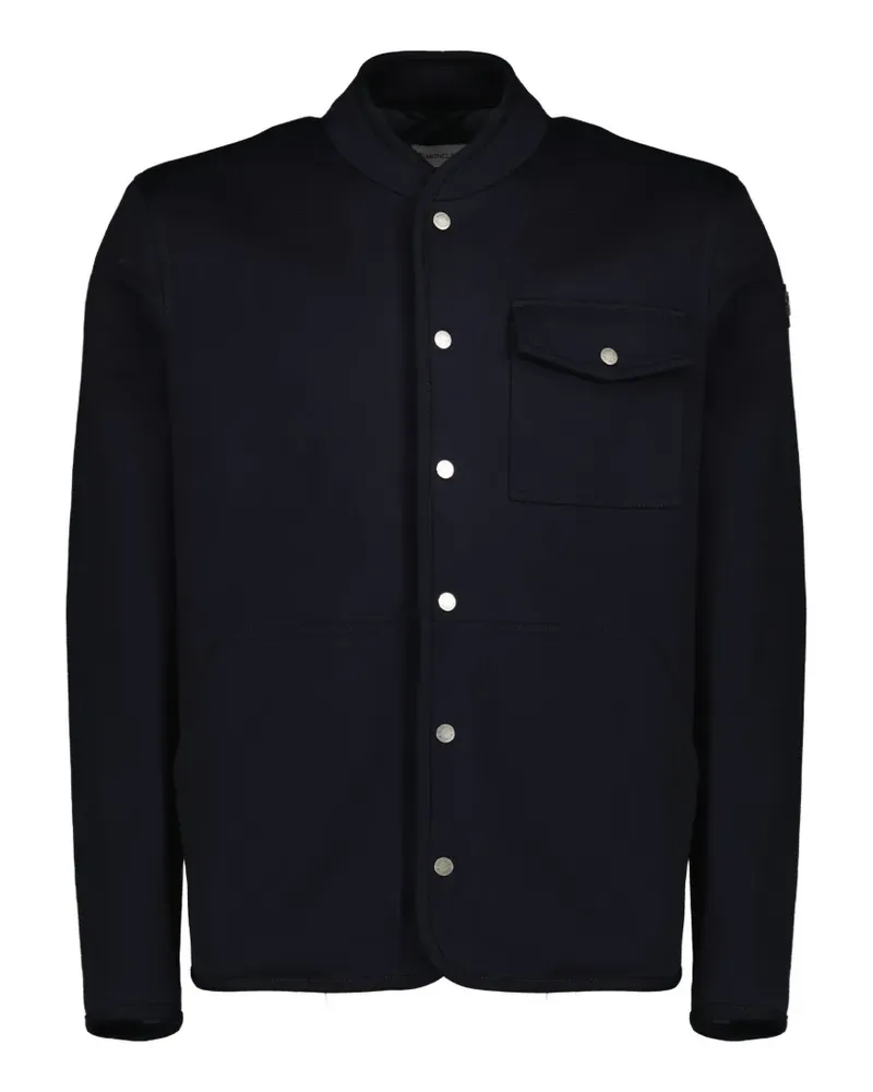 Moncler Klassische Hemdjacke - Blau Blau