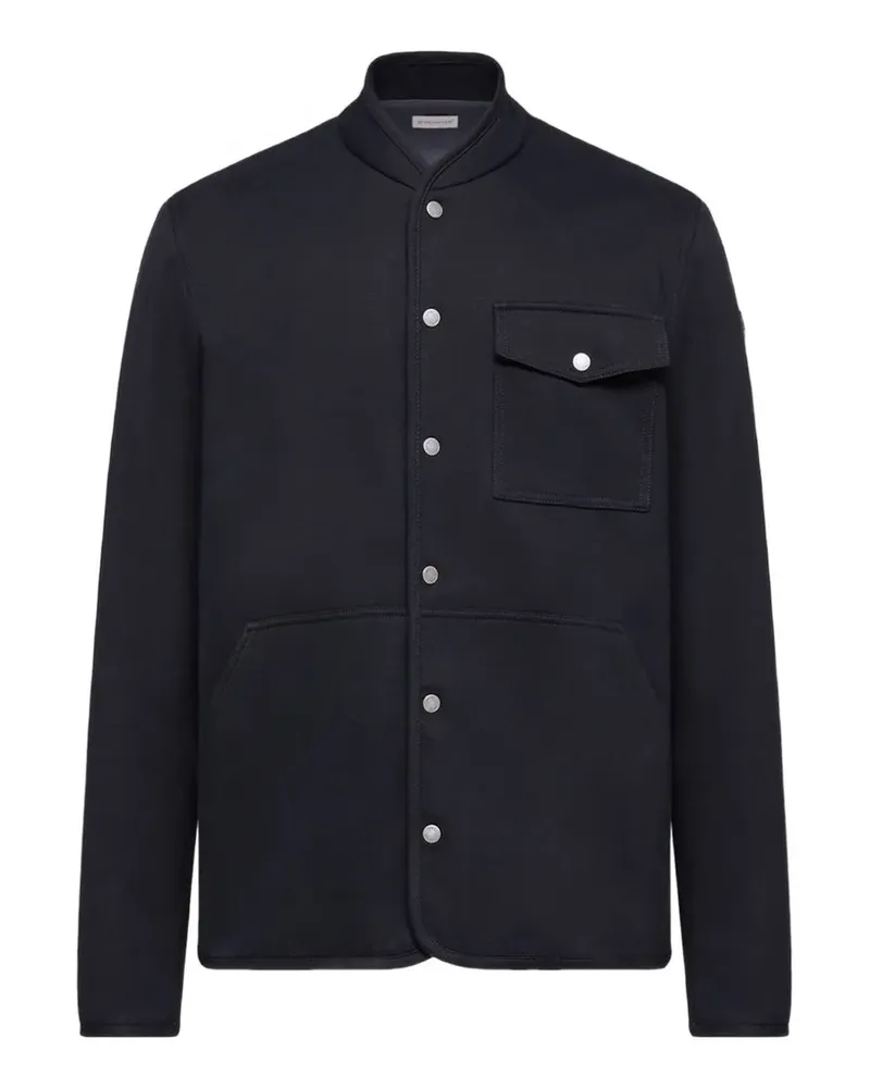 Moncler Klassische Hemdjacke - Blau Blau