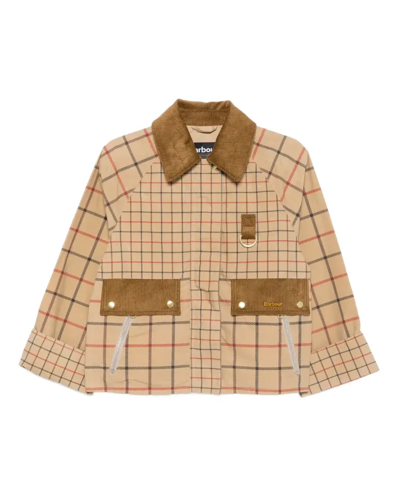 Barbour Mackworth corduroy-collar jacket - Nude Nude