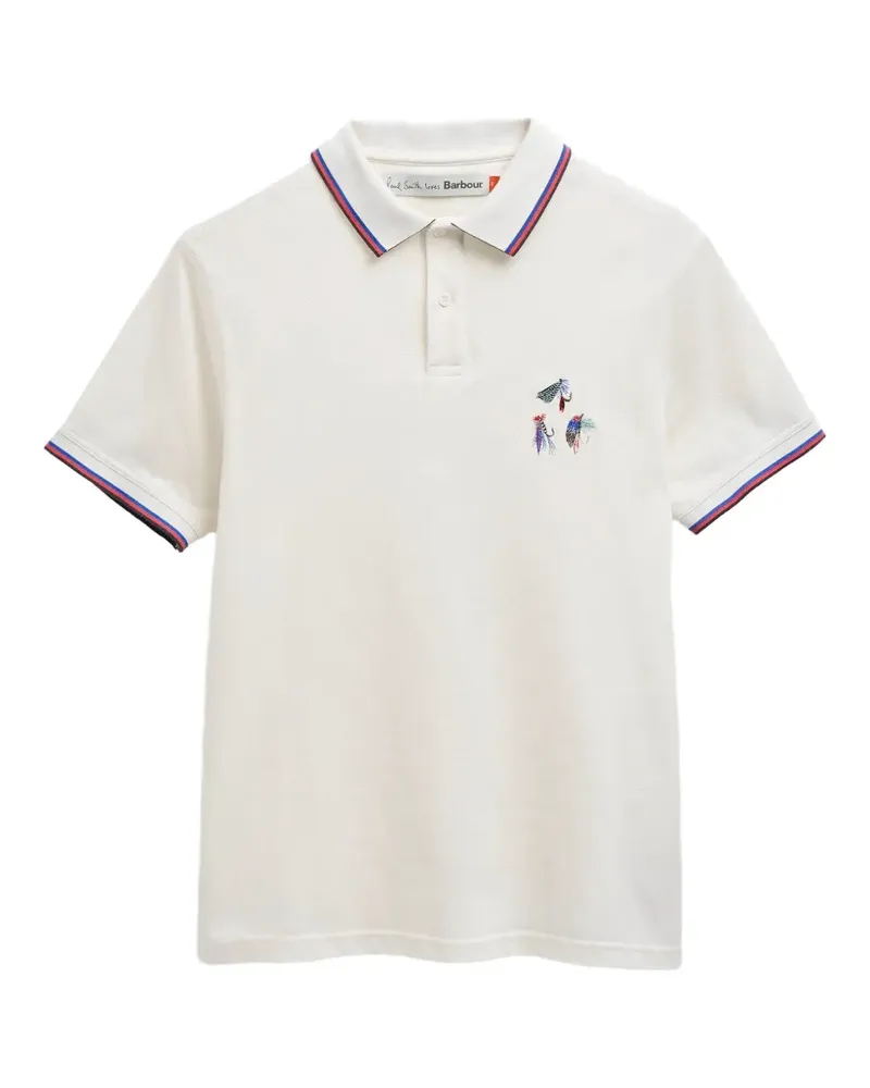 Barbour x Paul Smith Lure Poloshirt - Weiß Weiß