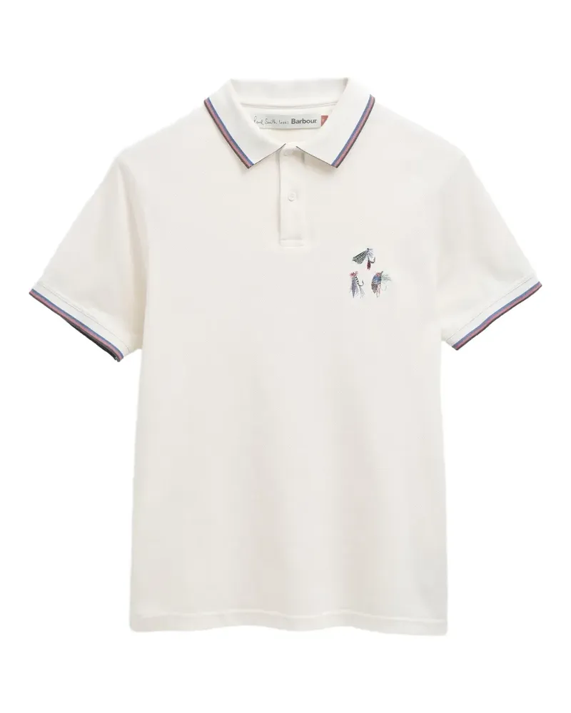 Barbour x Paul Smith Lure polo shirt - Weiß Weiß
