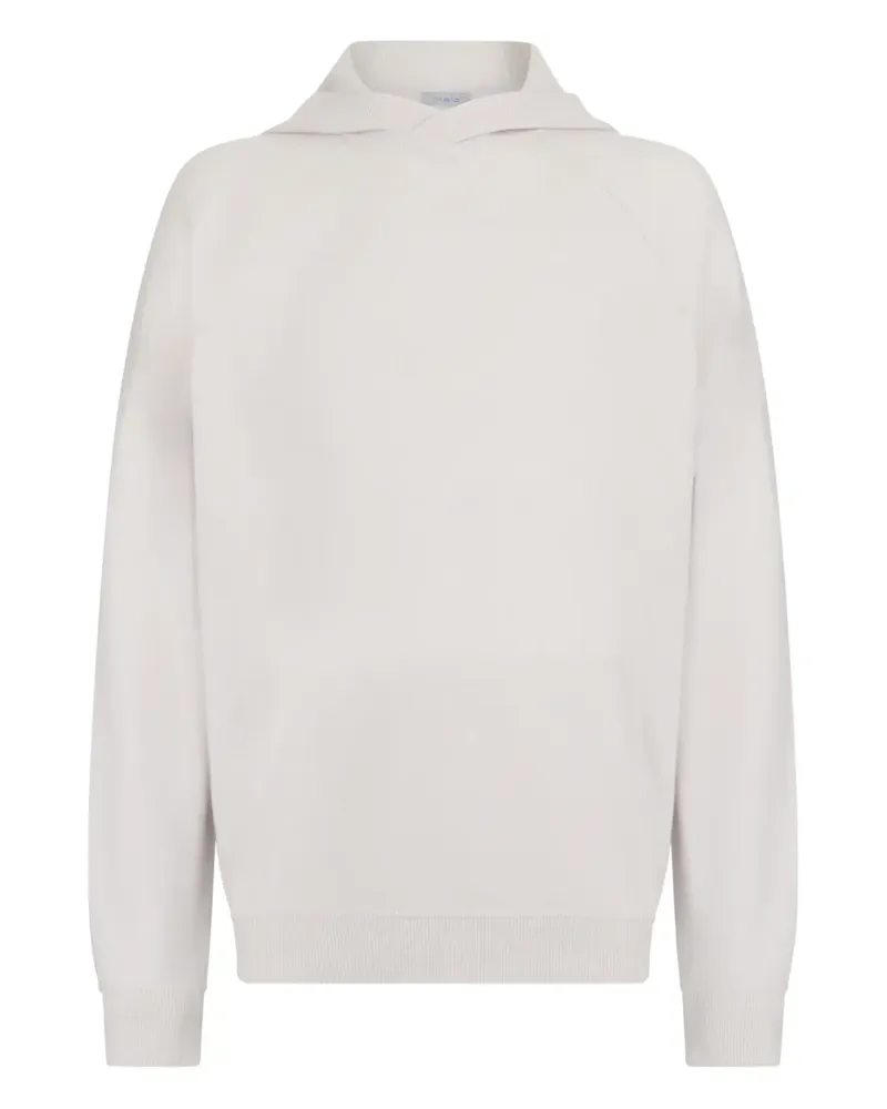 Malo ribbed hoodie - Grau Grau