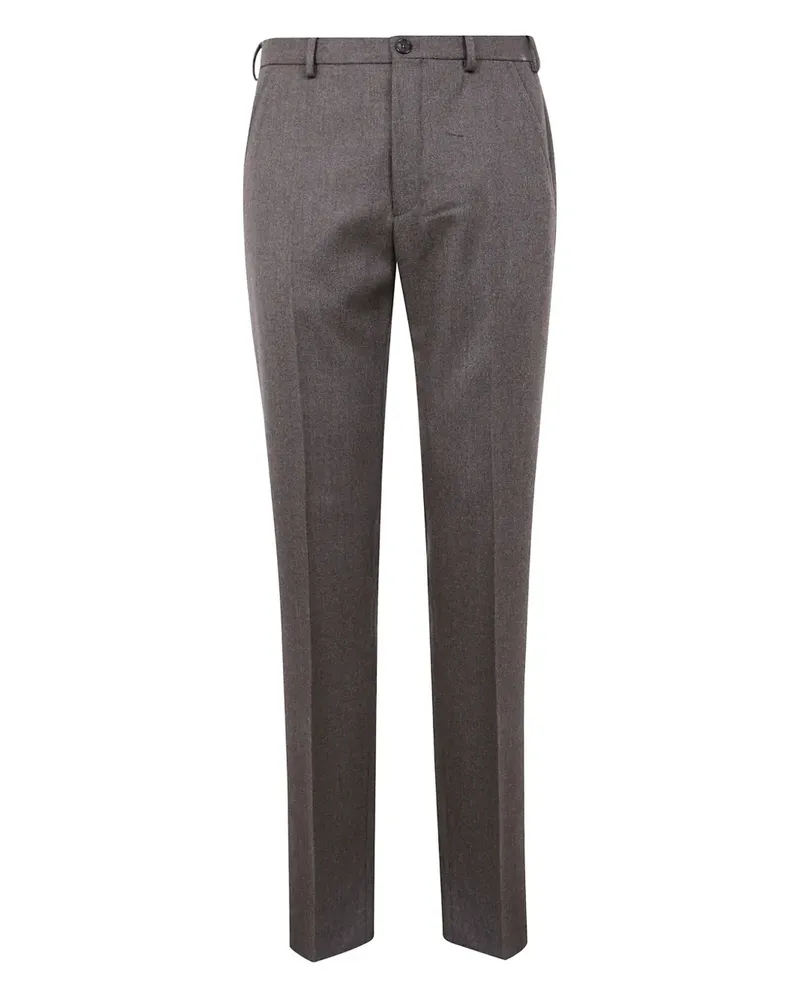 Incotex wool trousers - Braun Braun