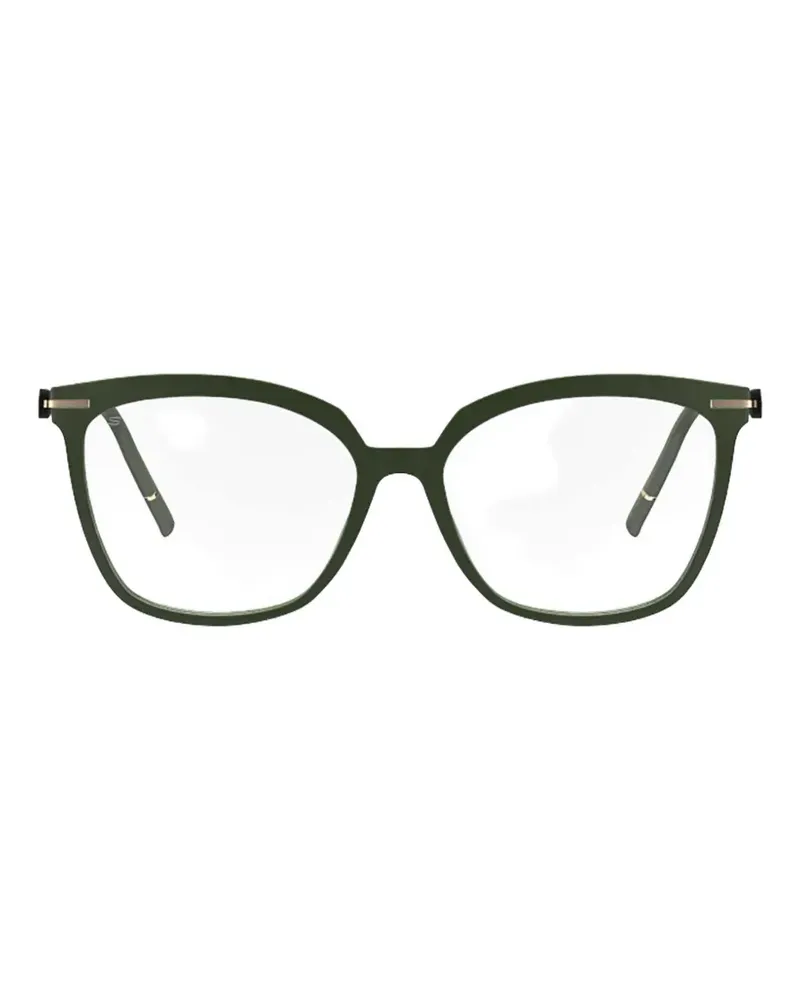 Silhouette Vibrant Horizon cat-eye glasses - Grün Grün