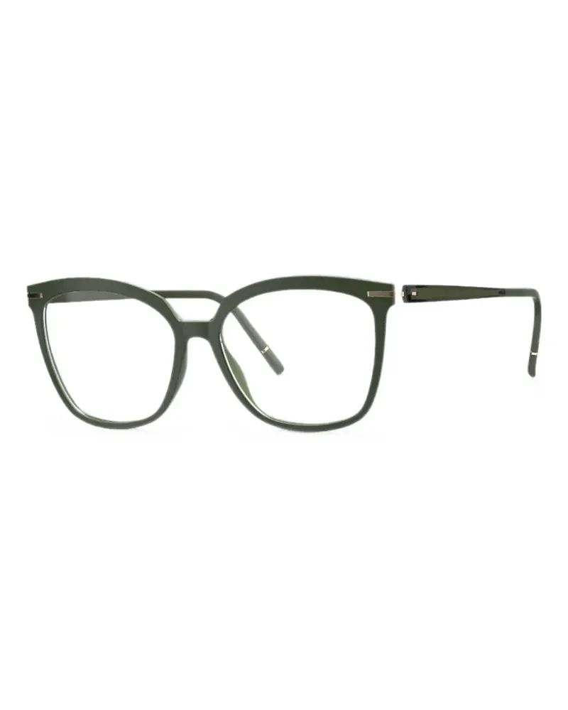 Silhouette Vibrant Horizon Cat-Eye-Brille - Grün Grün