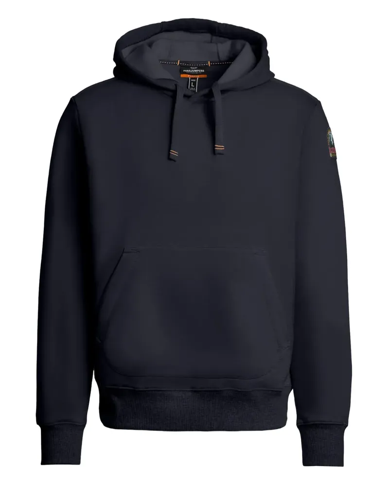 Parajumpers Hoodie mit Logo-Patch - Blau Blau