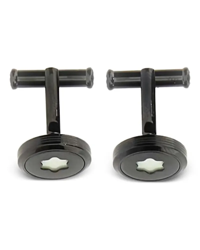 Montblanc Starwalker Manschettenknöpfe - Schwarz Schwarz