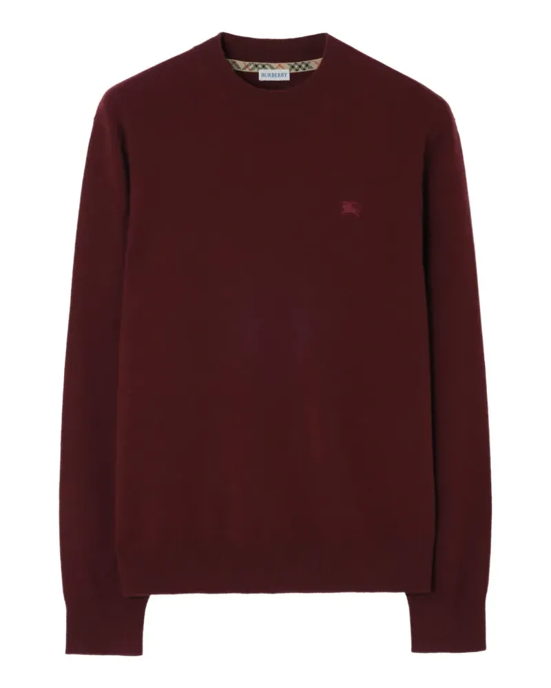 Burberry Pullover mit Rundhalsausschnitt - Rot Rot