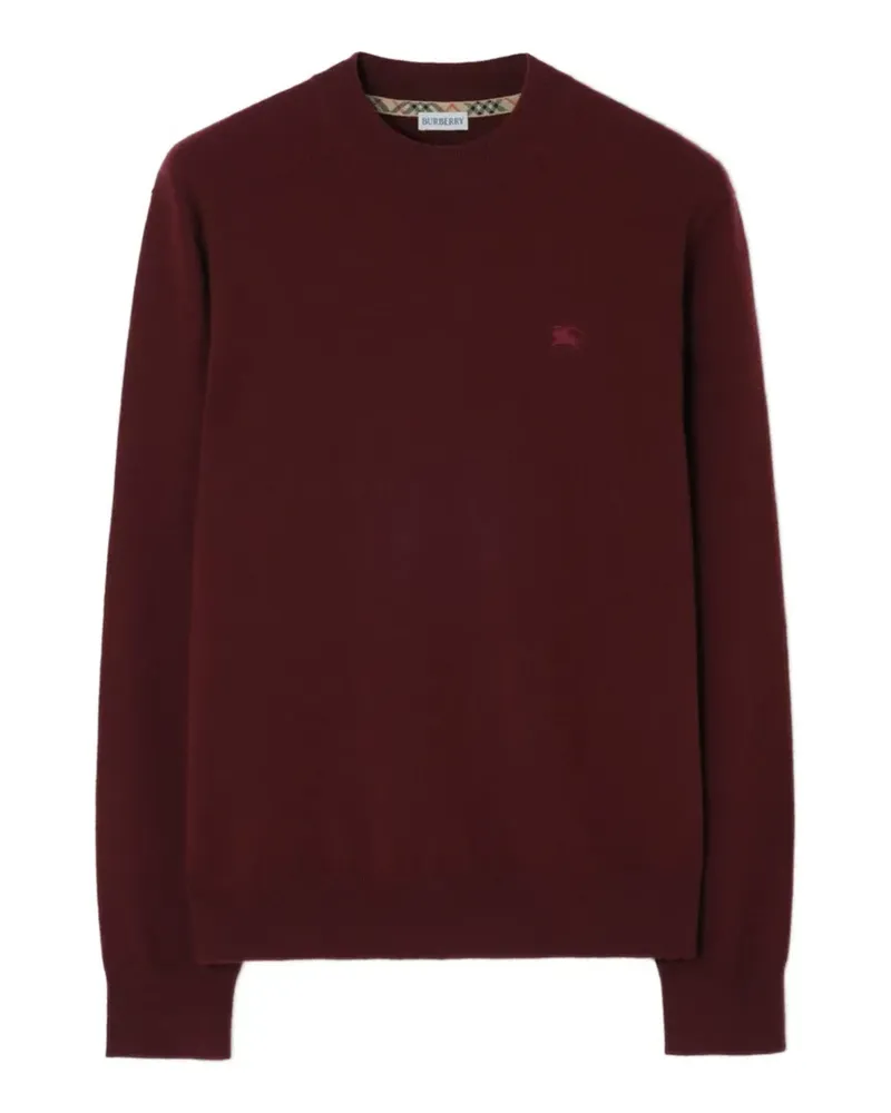 Burberry Pullover mit Rundhalsausschnitt - Rot Rot