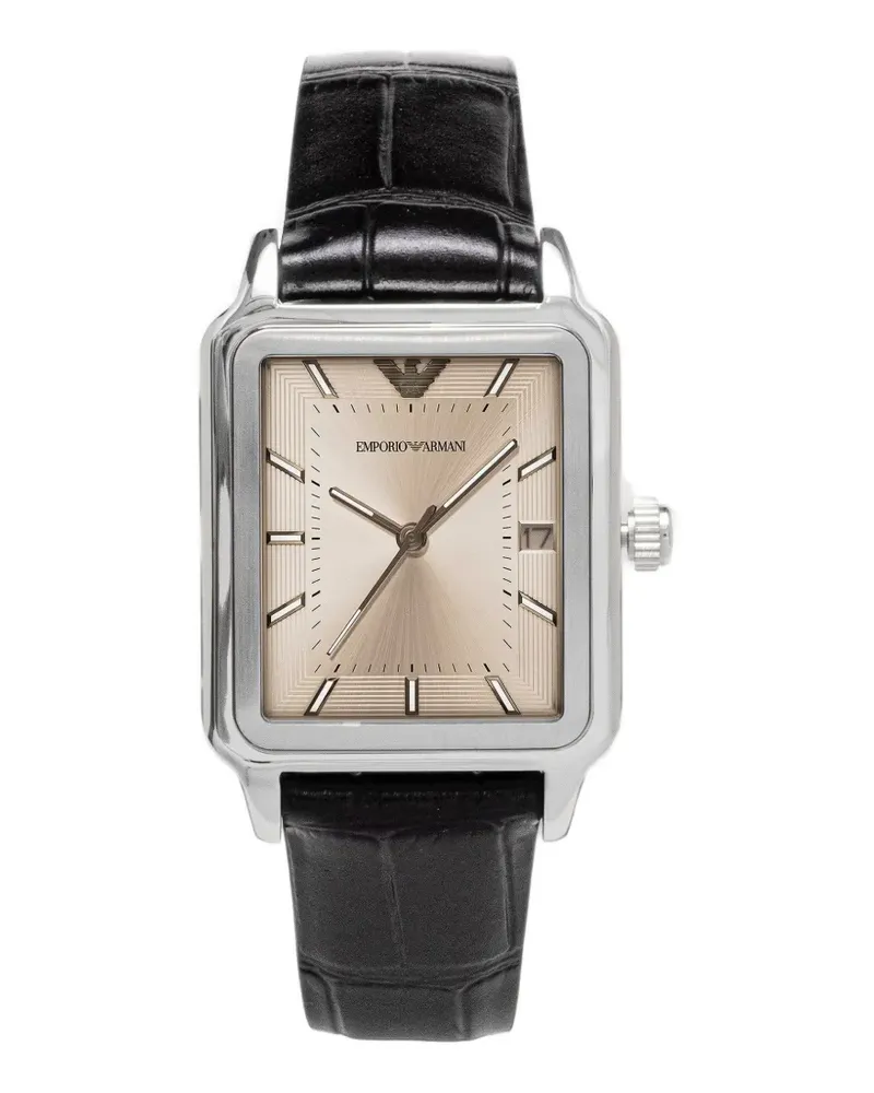 Emporio Armani Armbanduhr mit Quarz - Silber Silber