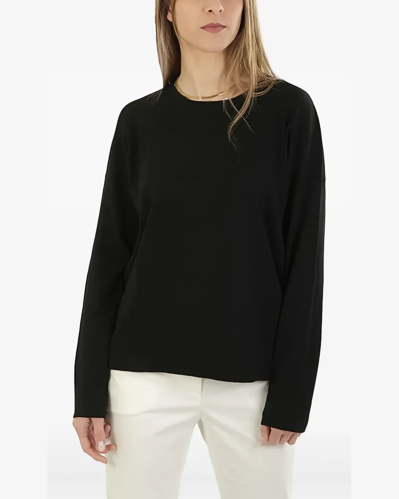 Gran Sasso Pullover aus Baumwolle - Schwarz Schwarz