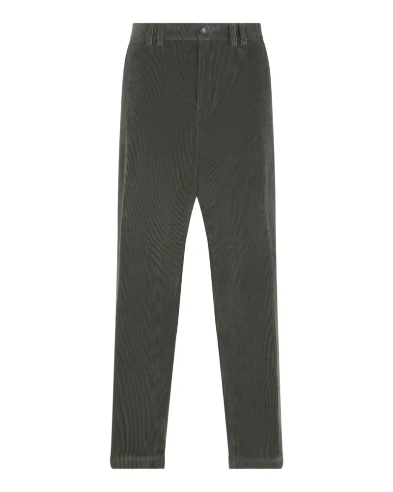 Canali Hose aus Cord - Grün Grün