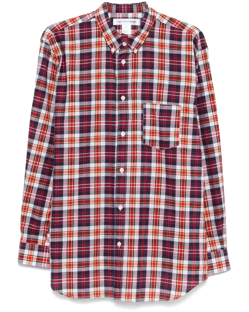 Comme des Garçons Kariertes Hemd - Blau Blau