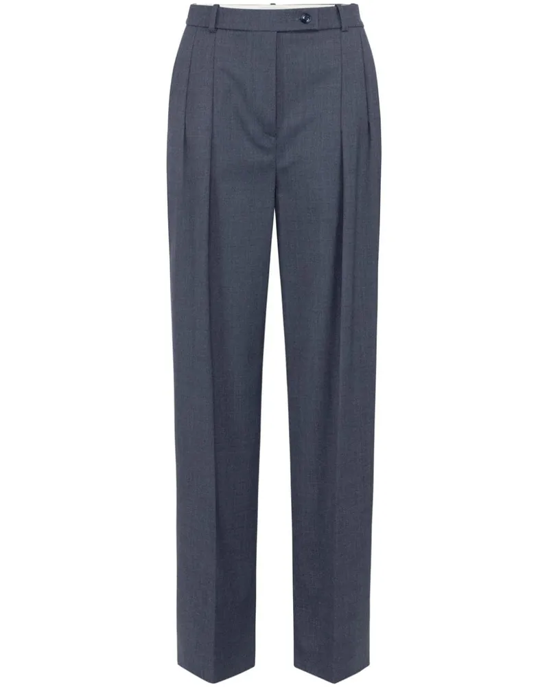 Elisabetta Franchi Gerade Hose mit Abnähern - Blau Blau