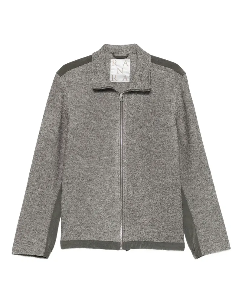 RANRA zip panelled sweater - Braun Braun